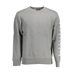 Napapijri Brown Cotton Men Sweater