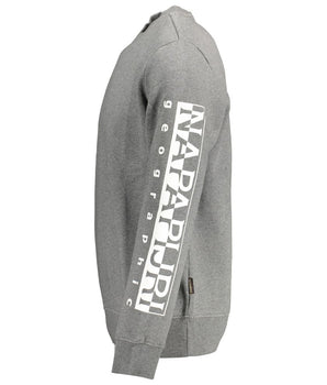 Napapijri Gray Cotton Men Sweater