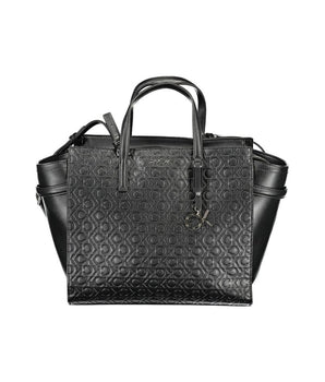 Calvin Klein Black Polyester Womens Handbag