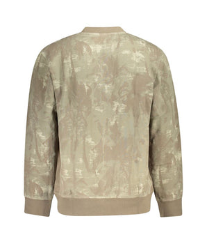 Hugo Boss Brown Cotton Men Sweater