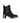 Tommy Hilfiger Black Leather Women Boot