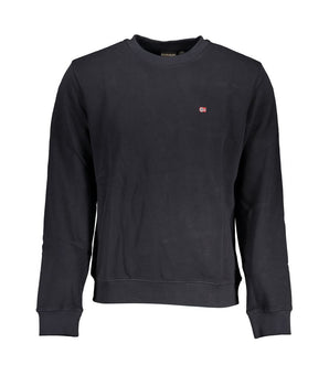 Napapijri Black Cotton Men Sweater