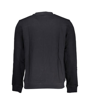 Napapijri Black Cotton Men Sweater