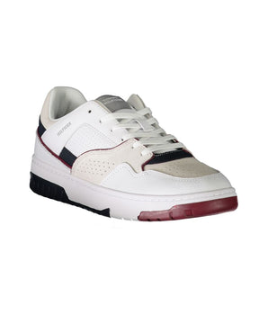 Tommy Hilfiger White Polyethylene Men Sneaker