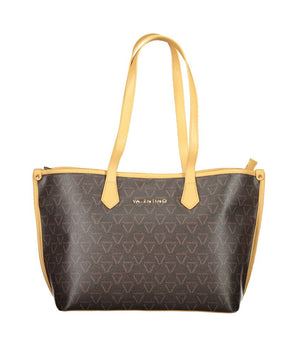 Mario Valentino Brown Polyethylene Bag