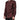 Dolce & Gabbana Burgundy Silk Dotted Long Sleeves Shirt