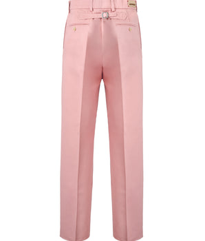 Gucci light pink cotton pants