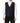 Dolce &amp; Gabbana Black Wool Waistcoat Dress Formal Vest