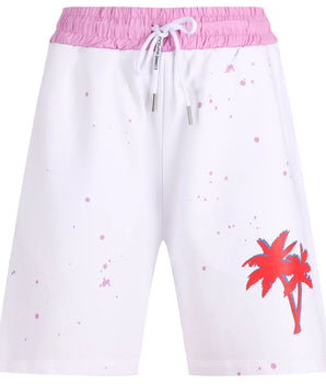 Comme Des Fuckdown White Cotton Short