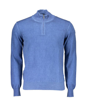 North Sails Blue Cotton Men's Sweater