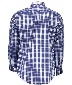 Gant Blue Cotton Men's Shirt