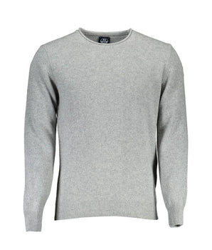 North Sails Gray Wool Men's Sweater