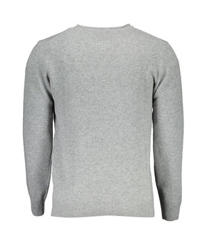 North Sails Gray Wool Men's Sweater