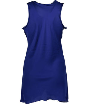 Silvian Heach Blue Polyester Women's T-Shirt