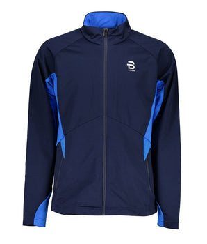 Bjorn Daehlie Blue Polyester Men's Sports Jacket