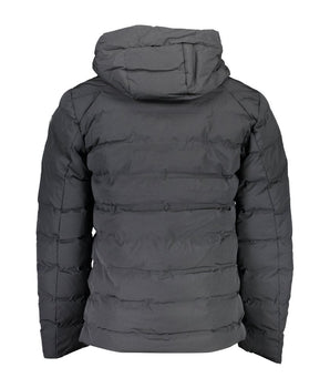 US POLO ASSN. Men's Black Polyamide Jacket