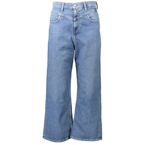Calvin Klein Blue Cotton Women Jeans