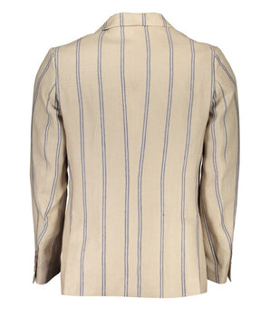 Gant Beige Linen Men's Jacket