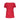 Camiseta de elastano roja Scervino Street para mujer