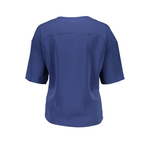 Camiseta unisex de algodón azul Gant