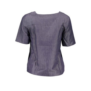 Gant Blue Cotton Unisex T-Shirt
