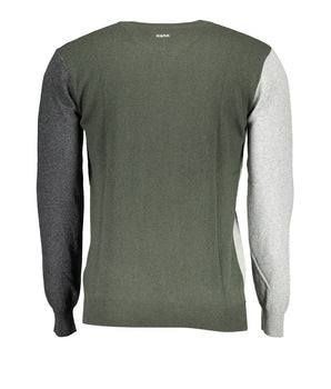 US POLO ASSN. Gray Wool Men Sweater