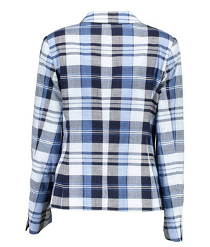 Gant Light Blue Cotton Women's Jacket