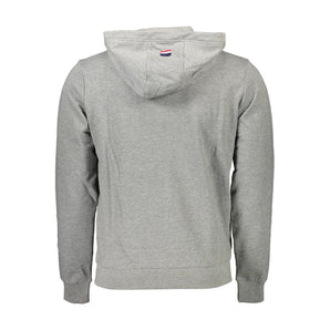 ASOCIACIÓN DE POLO DE EE. UU. Suéter de algodón gris para hombre