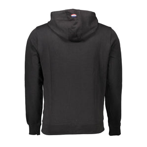 ASOCIACIÓN DE POLO DE EE. UU. Suéter de algodón negro para hombre
