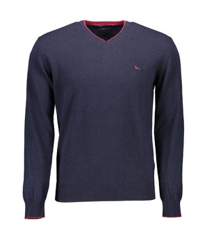 Harmont &amp; Blaine Blue Wool Men's Sweater