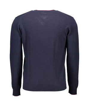 Harmont &amp; Blaine Blue Wool Men's Sweater