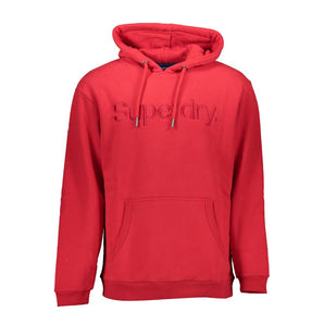 Jersey de hombre de algodón rojo de Superdry