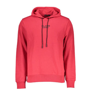 Cavalli Class Jersey de hombre de algodón rojo