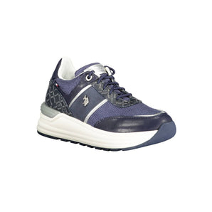 Asociación de polo estadounidense. Zapatilla de mujer de poliéster azul
