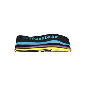 Harmont & Blaine Black Wool Men Scarf