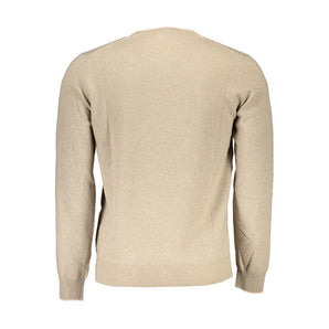 Suéter de lana beige para hombre de Harmont &amp; Blaine