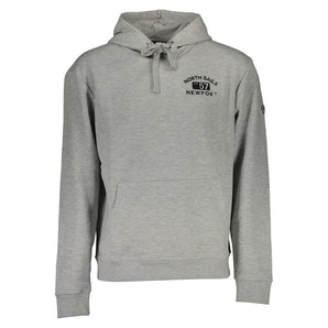 Jersey de hombre de algodón gris North Sails
