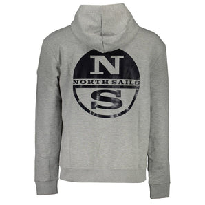 Jersey de hombre de algodón gris North Sails