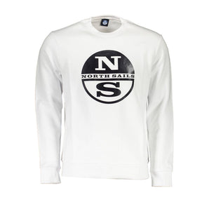 Jersey de hombre de algodón blanco de North Sails