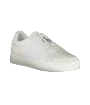 Calvin Klein White Leather Women Sneaker