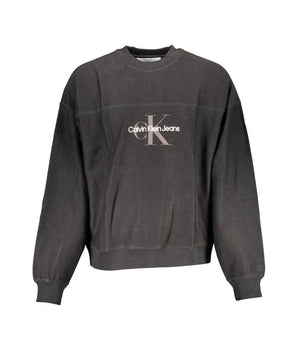 Calvin Klein Men's Black Cotton Sweater