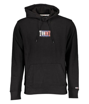 Tommy Hilfiger Men's Black Cotton Sweater