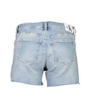 Calvin Klein Blue Cotton Women Shorts