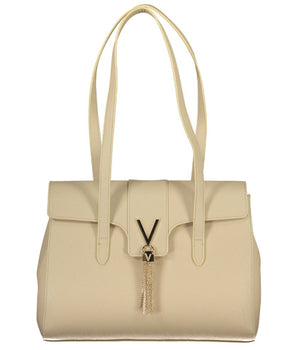 Mario Valentino Beige Polyethylene Bag