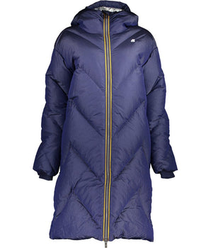 K-WAY Blue Polyamide Jackets & Coat