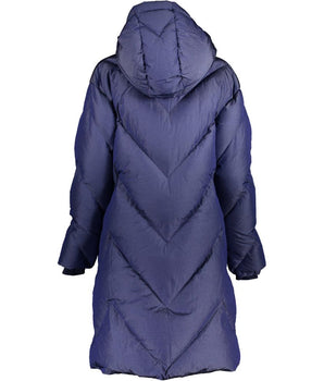 K-WAY Blue Polyamide Jackets & Coat