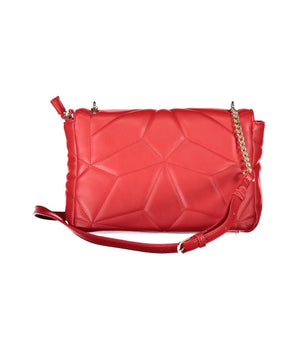 Mario Valentino Red Polyethylene Handbag