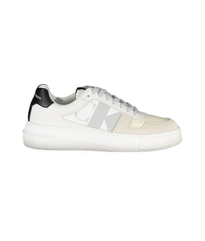 Calvin Klein White Polyester Sneakers