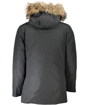 Woolrich Gray Cotton Men's Jacket