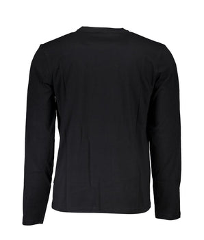 Napapijri Black Cotton T-Shirt